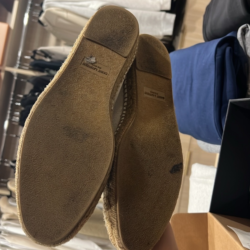 MES YSL Saint Laurent LOAFERS SIZE 44 - Picture 3 of 4